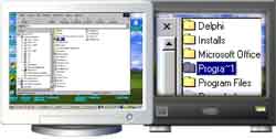 Magnifier on multi-monitor system
